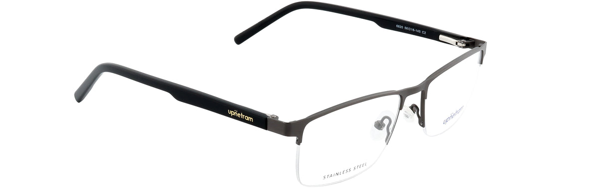 UP6820-C2-Metal Alloy Clipon-Gunmetal