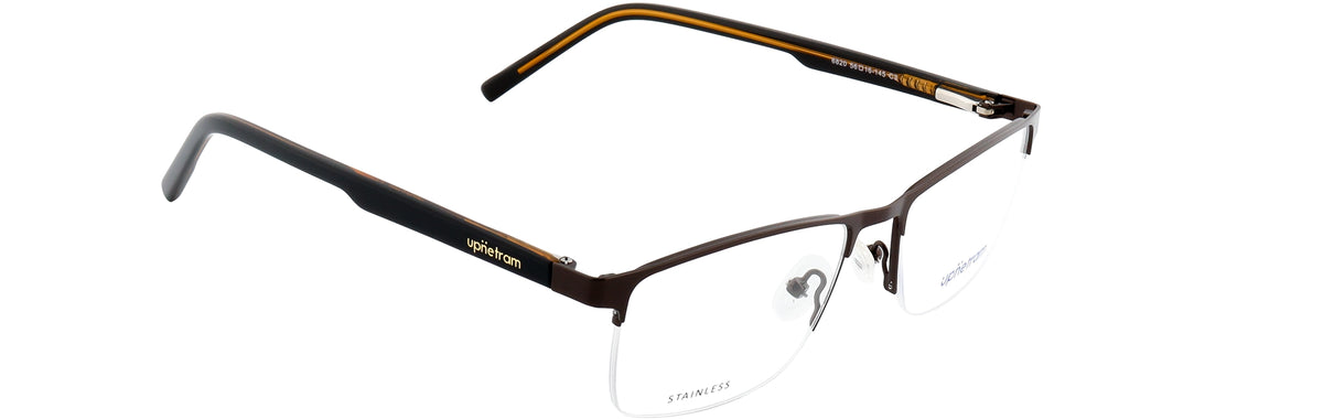 UP6820-C3-Metal Alloy Clipon-Havana Brown