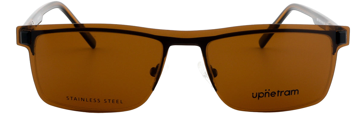 UP6820-C3-Metal Alloy Clipon-Havana Brown