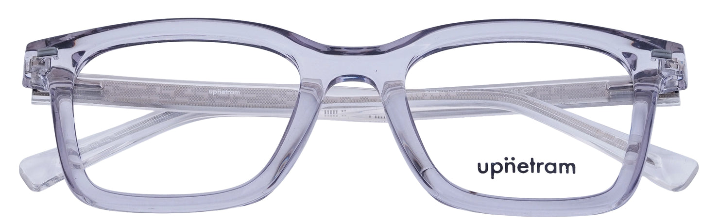 UP9650509-C2-Handmade Mix Material-Crystal Clear