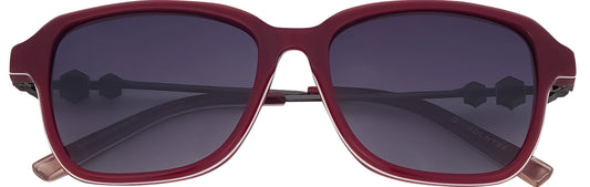 ST178-C4-Handmade Acetate-Burgundy Red