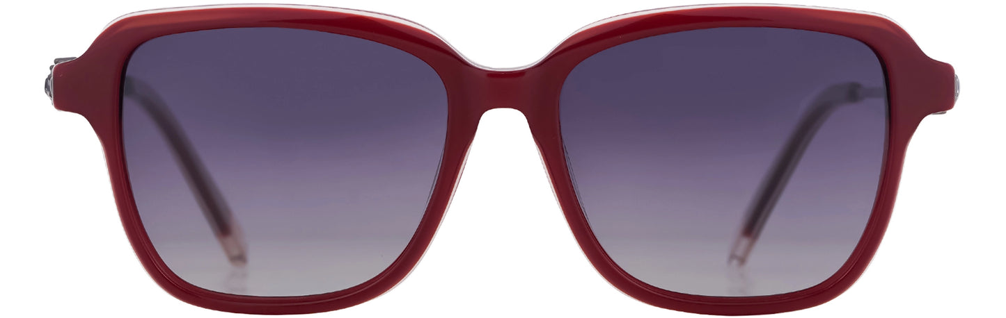 ST178-C4-Handmade Acetate-Burgundy Red