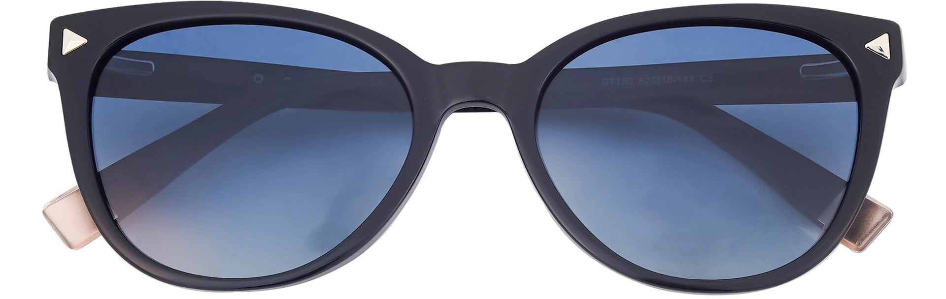 ST180-C3-Handmade Acetate-Ebony Black