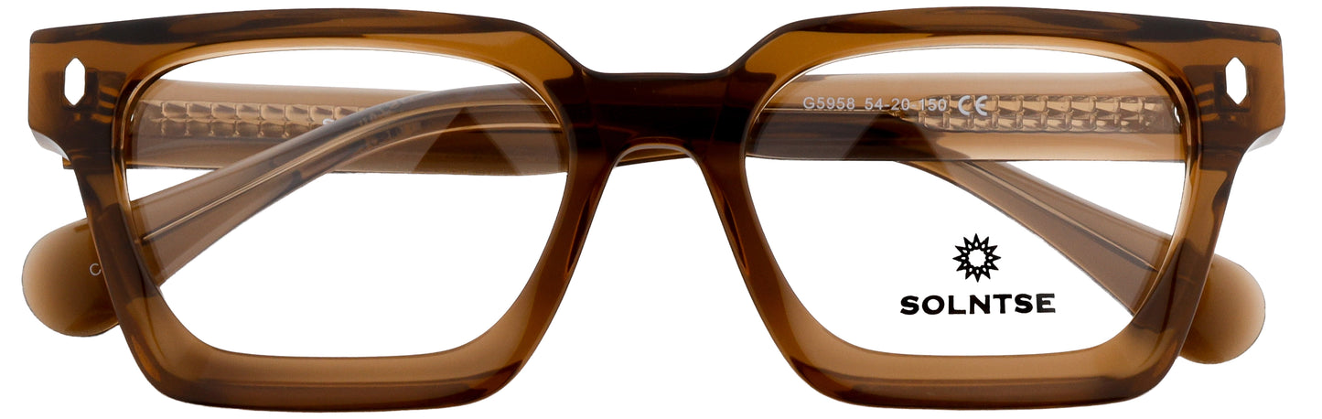 ST5959-C2-Handmade Bio Acetate-Havana Brown