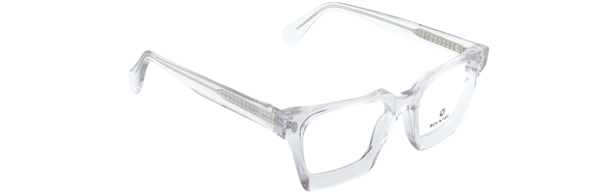 ST5959-C5-Handmade Bio Acetate-Crystal Clear