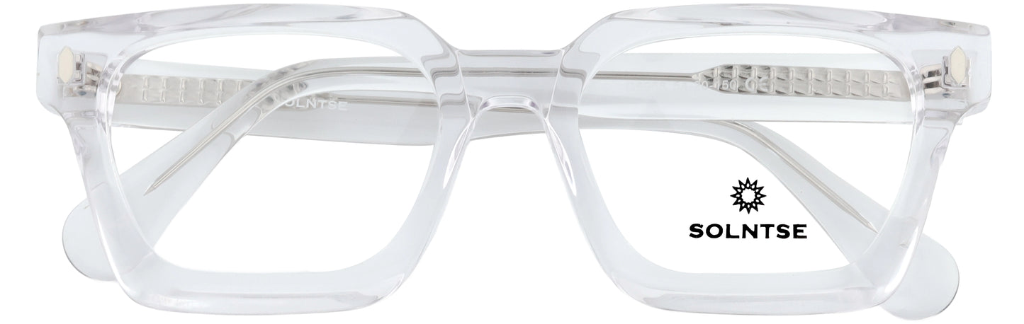 ST5959-C5-Handmade Bio Acetate-Crystal Clear