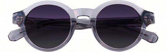 ST8766-C6-Handmade Bio Acetate-Crystal Smoke