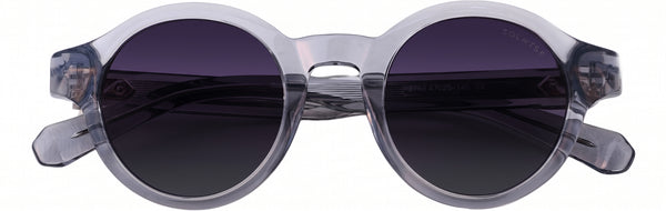 ST8766-C6-Handmade Bio Acetate-Crystal Smoke