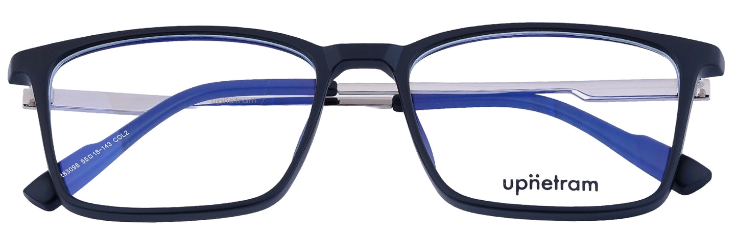 UP83098-COL2-Handmade Mix Material-Arctic Blue