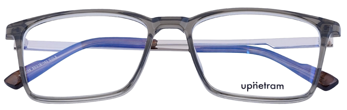 UP83098-COL3-Handmade Mix Material-Slate Grey