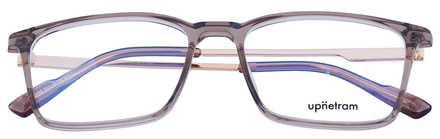 UP83098-COL4-Handmade Mix Material-Havana Brown