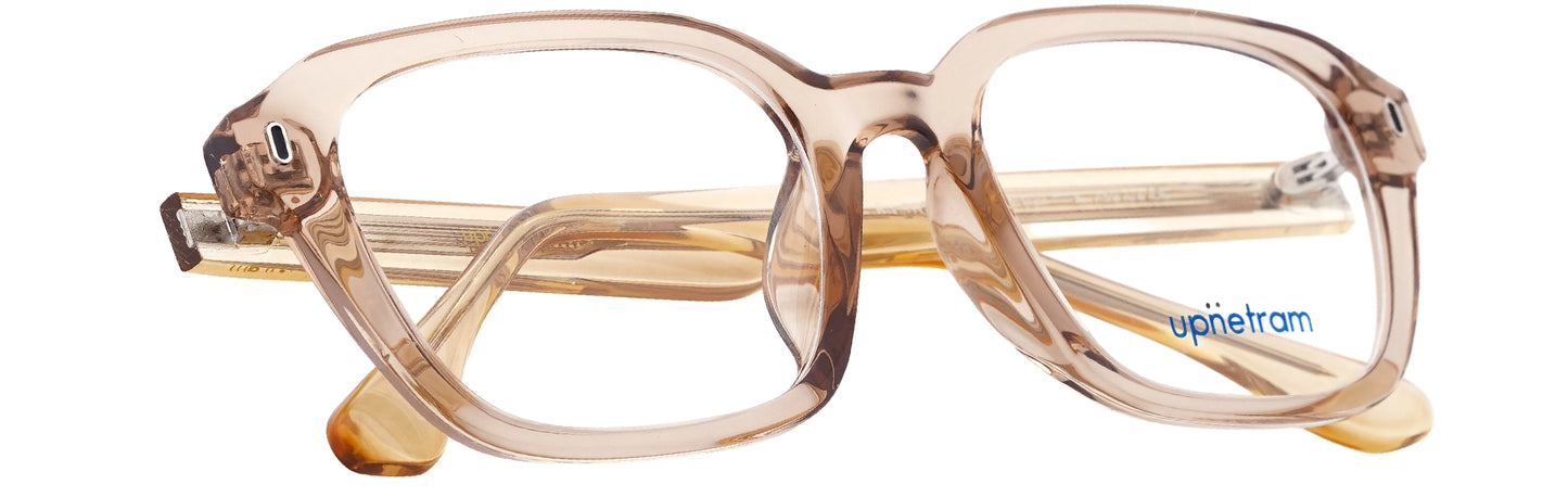 UP5026-C3-Handmade Mix Material-Light Amber