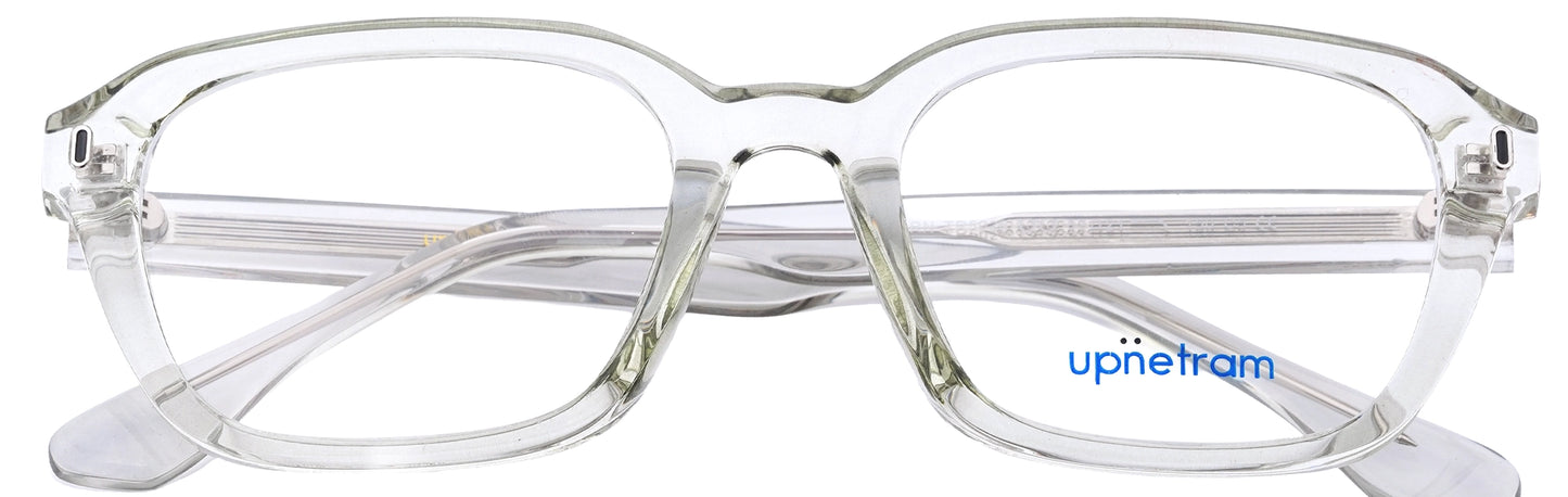 UP5026-C5-Handmade Mix Material-Transparent Grey