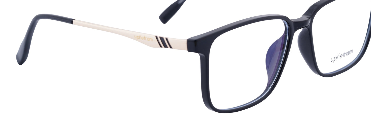UP83096-C1-Handmade Mix Material-Black Gold