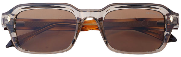 UP98113-C4-Handmade Bio Acetate-Crystal Taupe Smoke