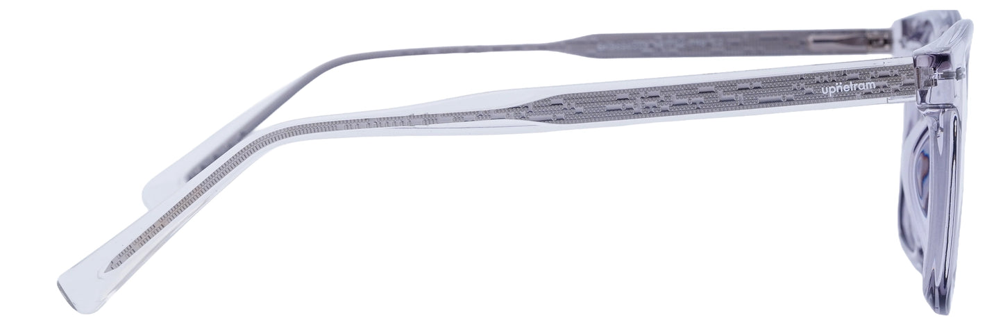 UP9650509-C2-Handmade Mix Material-Crystal Clear