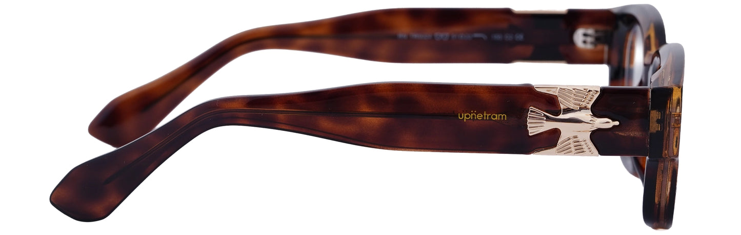 UP5024-C2-Handmade Mix Material-Havana Brown