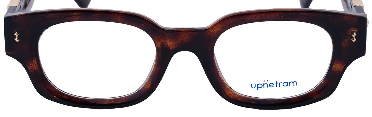 UP5024-C2-Handmade Mix Material-Havana Brown
