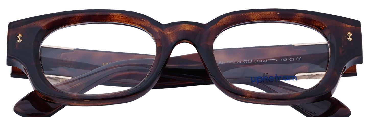 UP5024-C2-Handmade Mix Material-Havana Brown