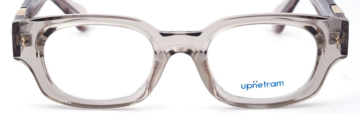 UP5024-C4-Handmade Mix Material-Translucent Grey