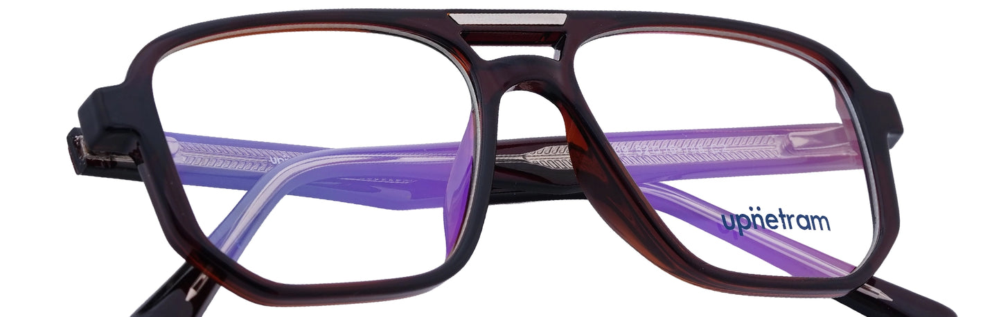 UP5509-C2-Handmade Mix Material-Havana Brown
