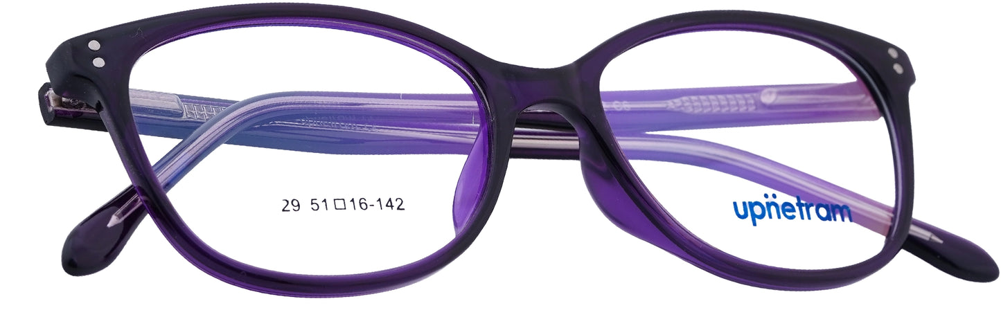 UP8029-C6-Handmade Mix Material-Royal Purple