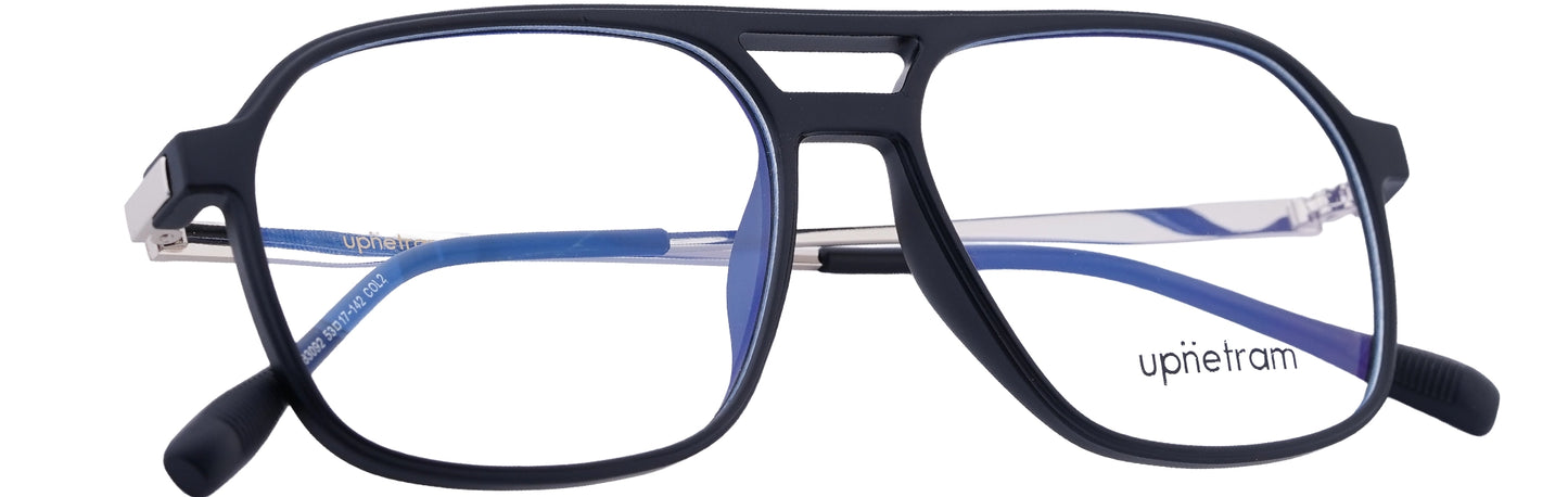 UP83092-C2-Handmade Mix Material-Matte Black