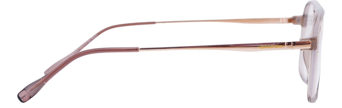 UP83092-C4-Handmade Mix Material-Translucent Brown