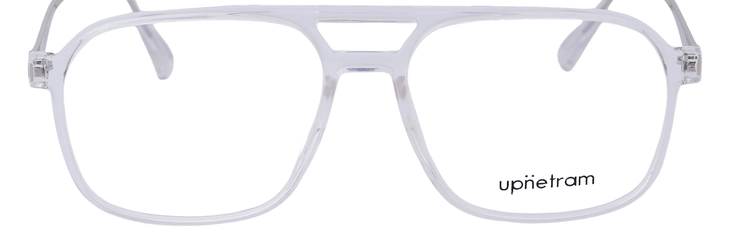 UP83092-C6-Handmade Mix Material-Crystal Clear
