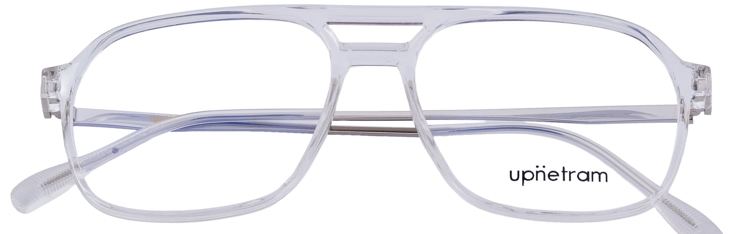 UP83092-C6-Handmade Mix Material-Crystal Clear