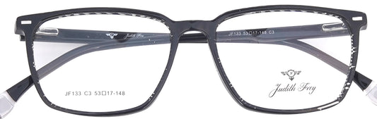 JF133-C3-Handmade Bio Acetate-Midnight Black
