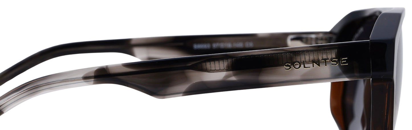 ST8693-C5-Handmade Bio Acetate-Carbon Black