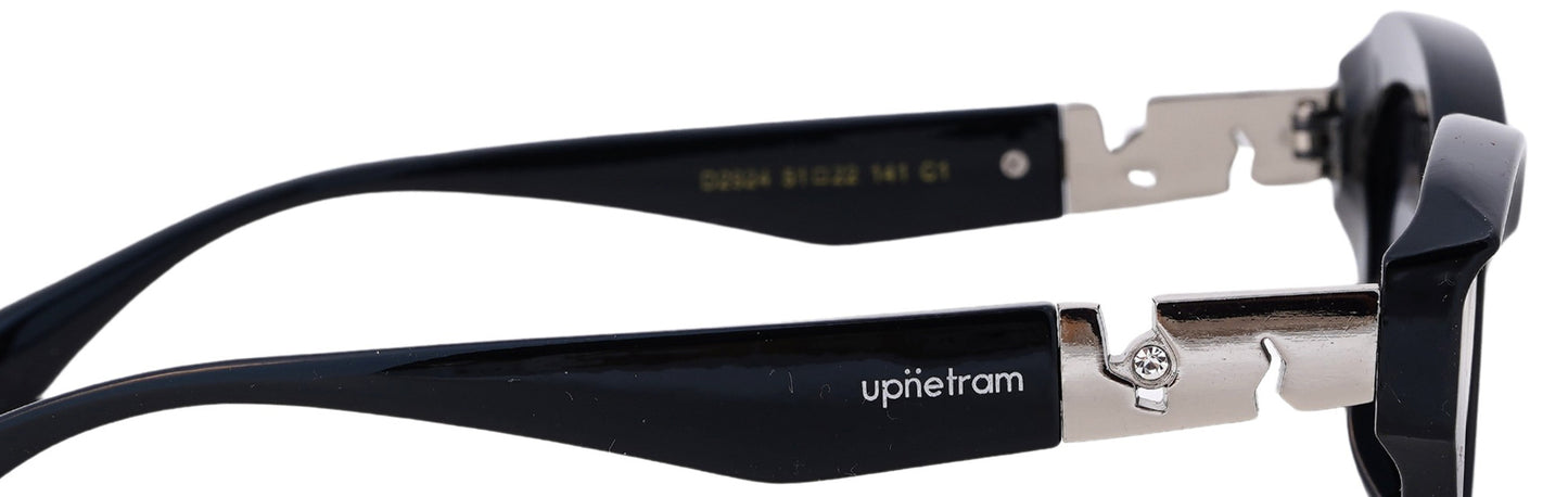 UP2924-C1-Handmade Bio Acetate-Midnight Noir