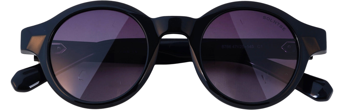 ST8766-C1-Handmade Bio Acetate-Jet Black