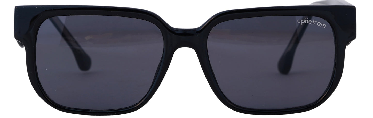 UP8845-C1-Handmade Bio Acetate-Midnight Black