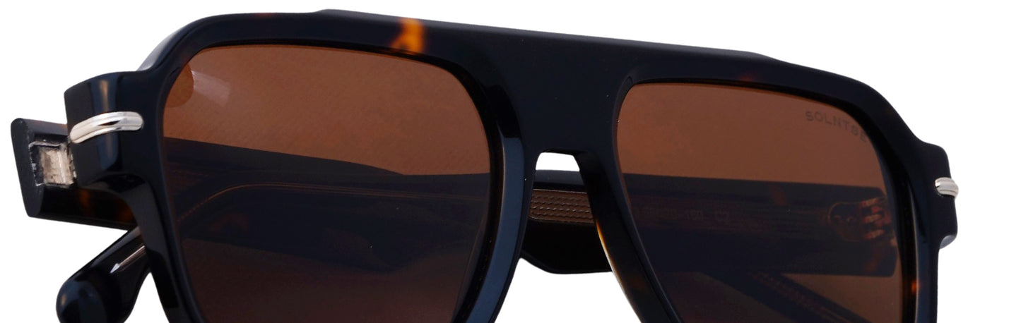 ST8773-C2-Handmade Bio Acetate-Midnight Havana