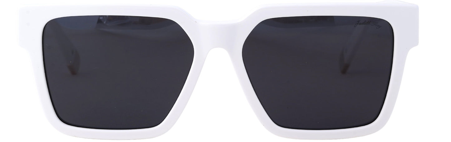 JF8575-C4-Handmade Bio Acetate-Arctic White