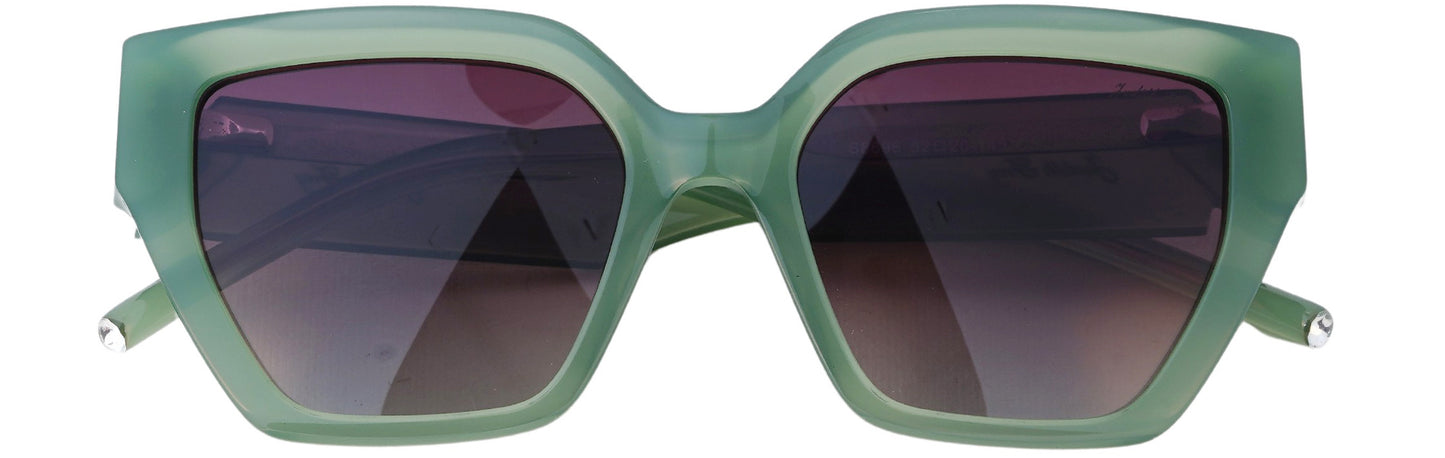 JF8696-C5-Handmade Bio Acetate-Sea Glass Green