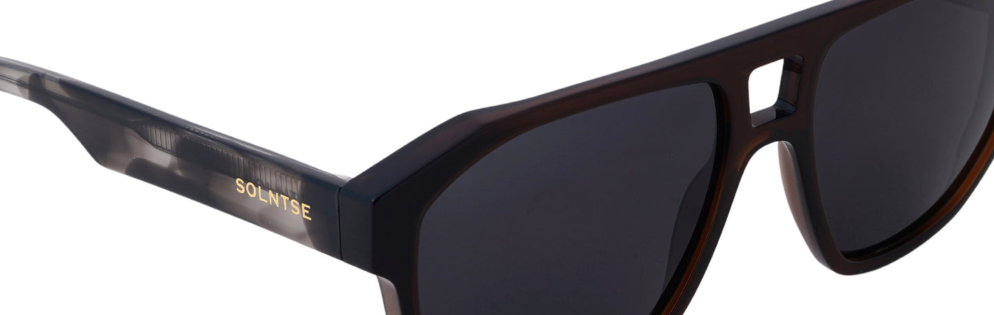 ST8693-C5-Handmade Bio Acetate-Carbon Black