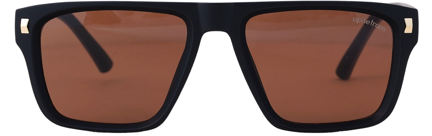 UP98120-C2-Handmade Bio Acetate-Matte Onyx