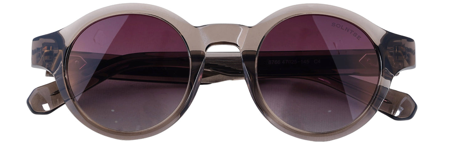 ST8766-C4-Handmade Bio Acetate-Crystal Taupe