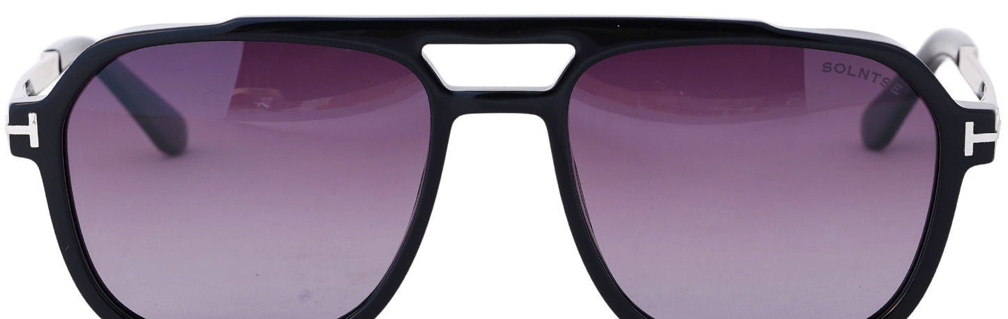 ST8701-C1-Handmade Bio Acetate-Phantom Black