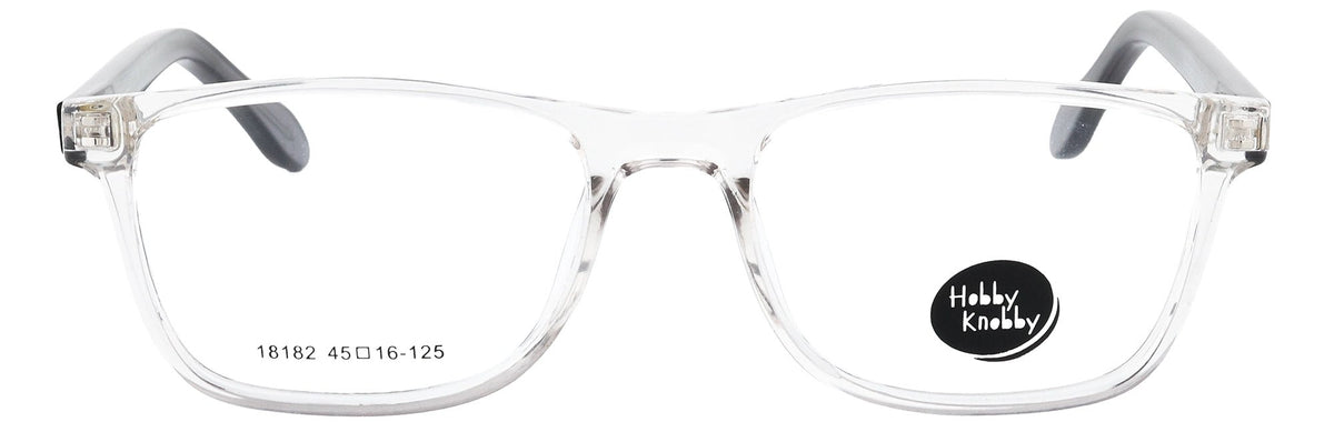 HK18182-C5-Handmade Mix Material-Crystal Clear - glassesbyahana.com