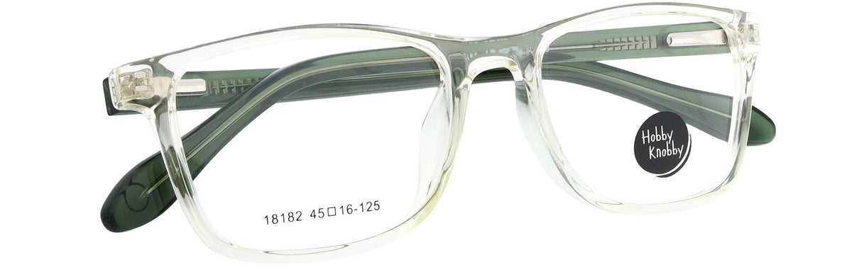 HK18182-C9-Handmade Mix Material-Crystal Green - glassesbyahana.com