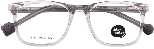 HK18185-C5-Handmade Mix Material-Crystal Grey - glassesbyahana.com