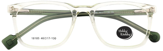 HK18185-C9-Handmade Mix Material-Crystal Green - glassesbyahana.com