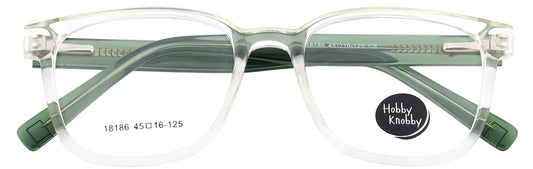 HK18186-C9-Handmade Mix Material-Crystal Green - glassesbyahana.com