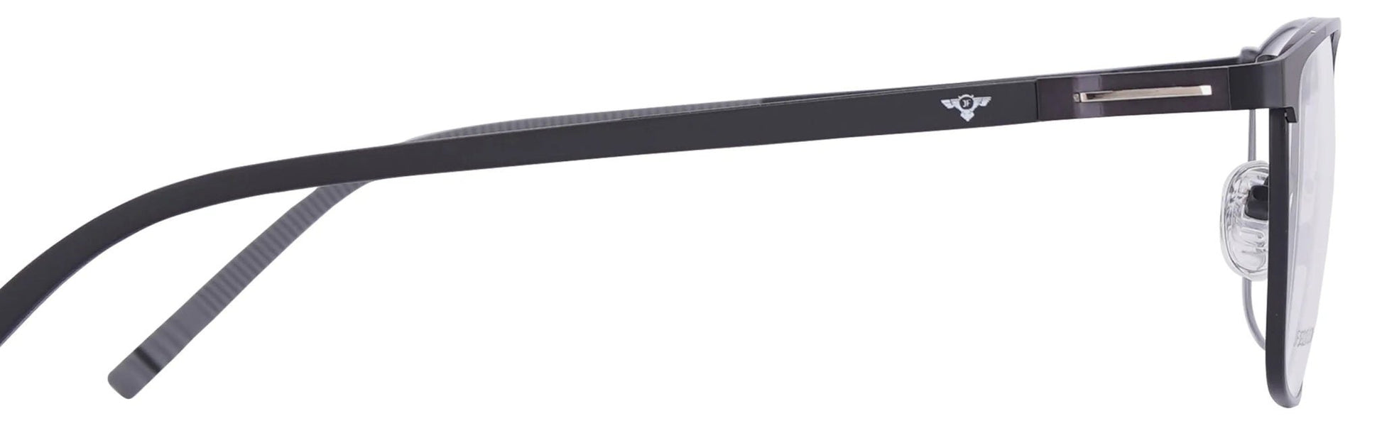 JF122 - C1 - Metal Alloy - Midnight Black - glassesbyahana.com