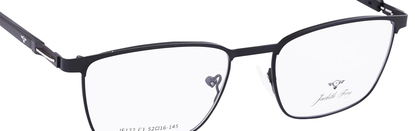 JF122 - C1 - Metal Alloy - Midnight Black - glassesbyahana.com
