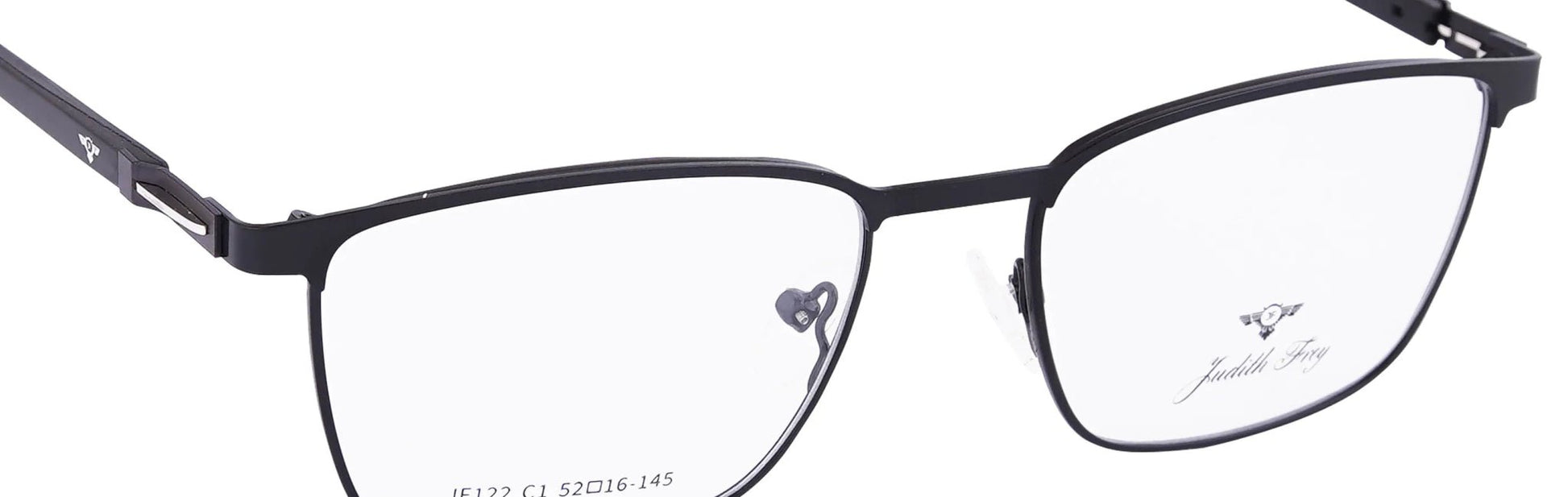JF122 - C1 - Metal Alloy - Midnight Black - glassesbyahana.com